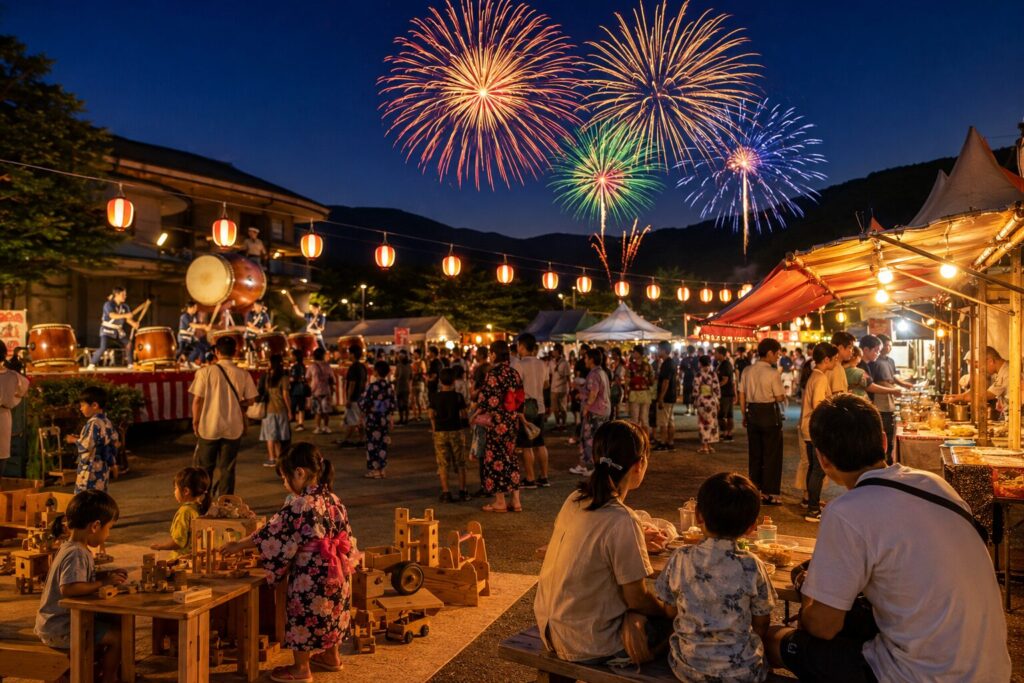現在の画像: 嬬恋村つまごい祭り