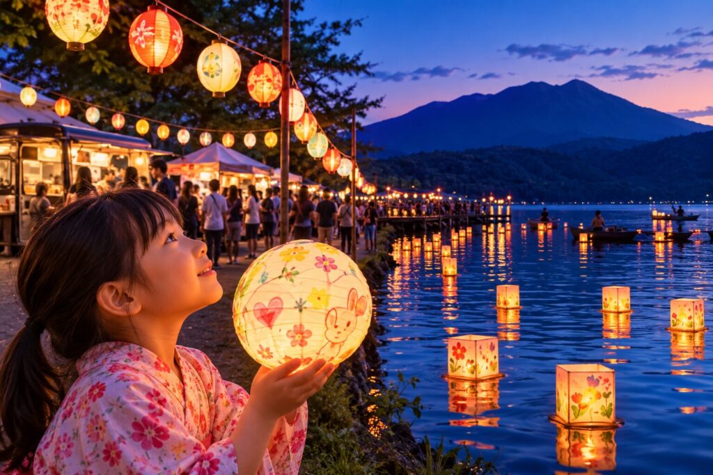 現在の画像: 赤城山らんたん祭り