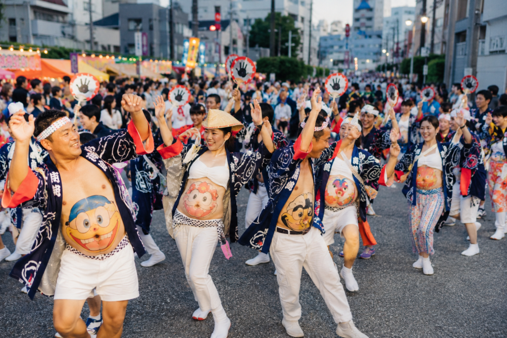 日本のまんなか渋川へそ祭り
