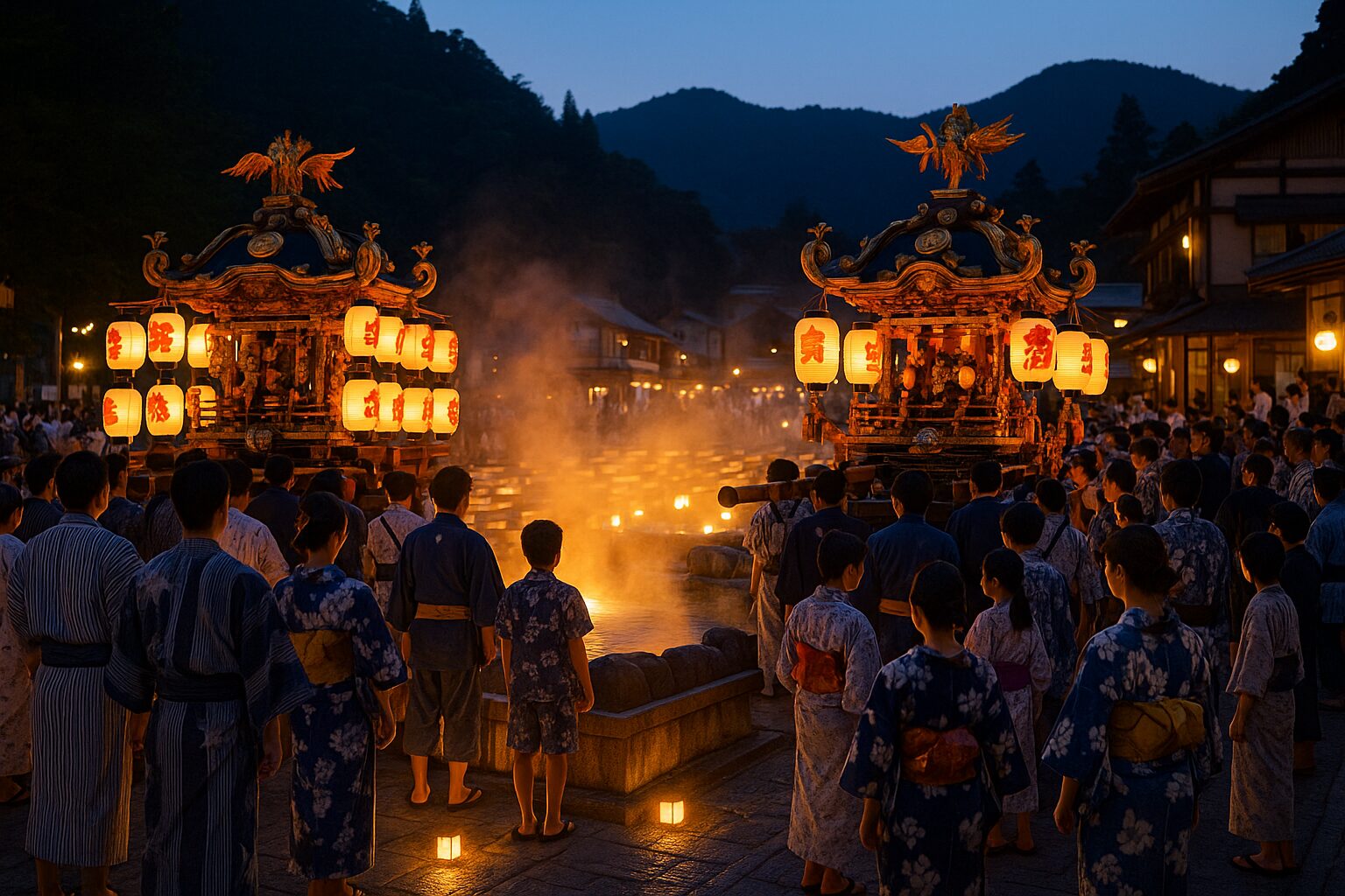白根神社夏まつり 2025｜草津温泉で子供神輿と大人神輿を楽しもう