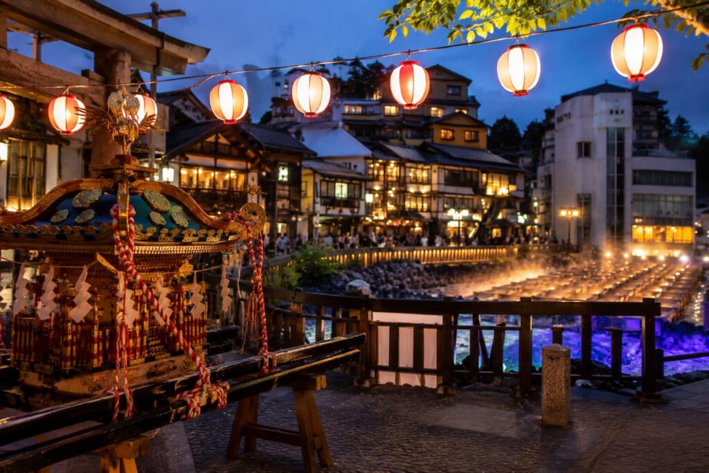 現在の画像: 草津温泉 白根神社夏祭り