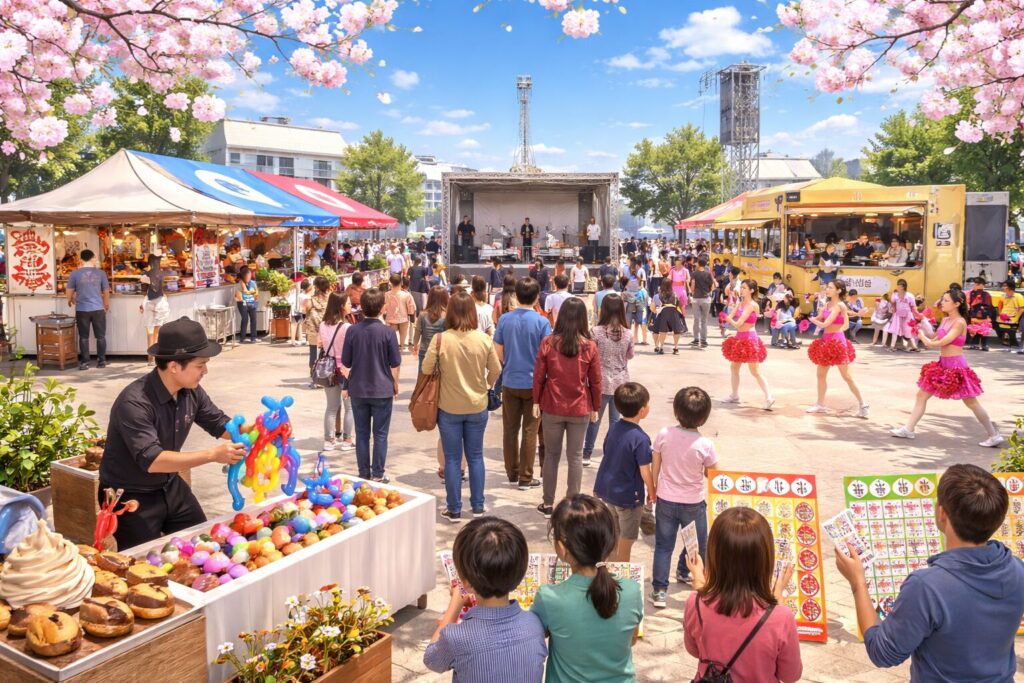 高崎・人情市｜もてなし広場で開催