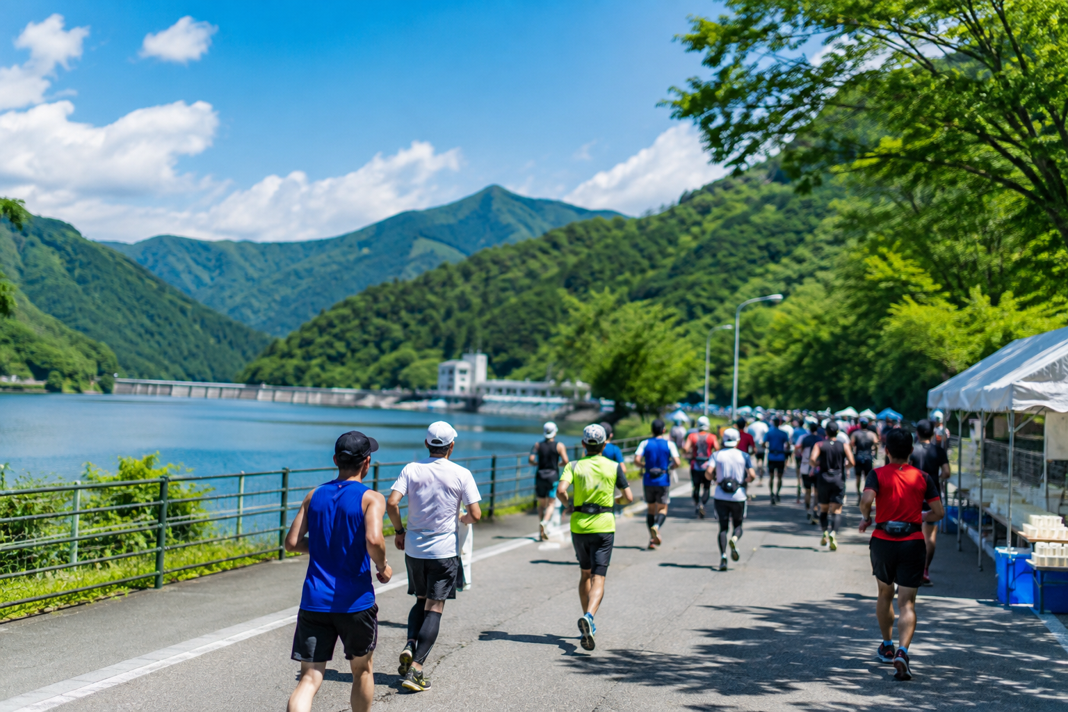 藤原湖マラソン