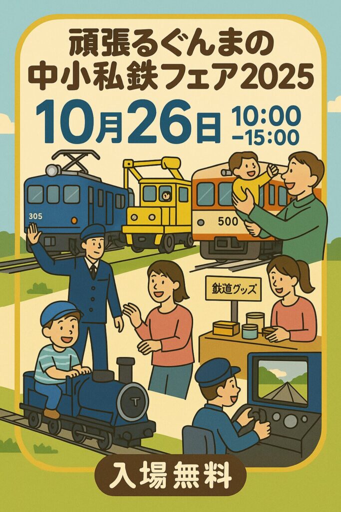 現在の画像: 頑張るぐんまの中小私鉄フェア