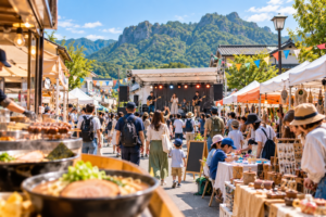 下仁田町「食・音・市 しもにたFes」