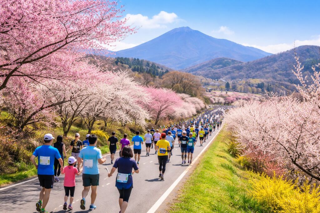 現在の画像: はるな梅マラソン