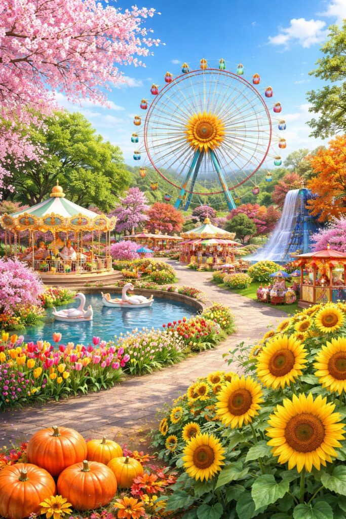 現在の画像: 華蔵寺遊園地