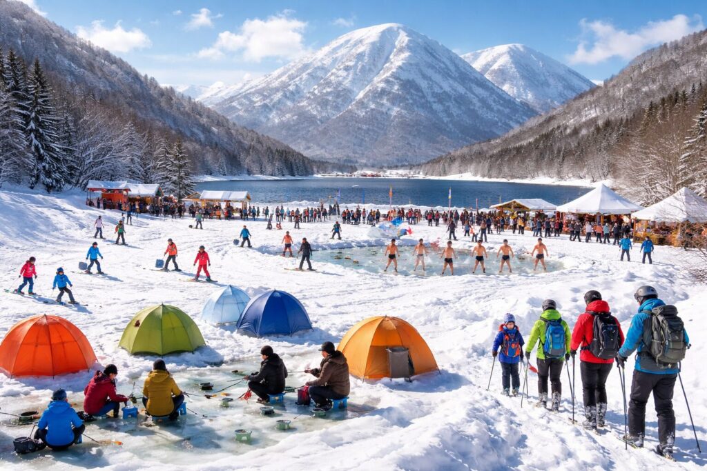 現在の画像: 赤城山雪まつり