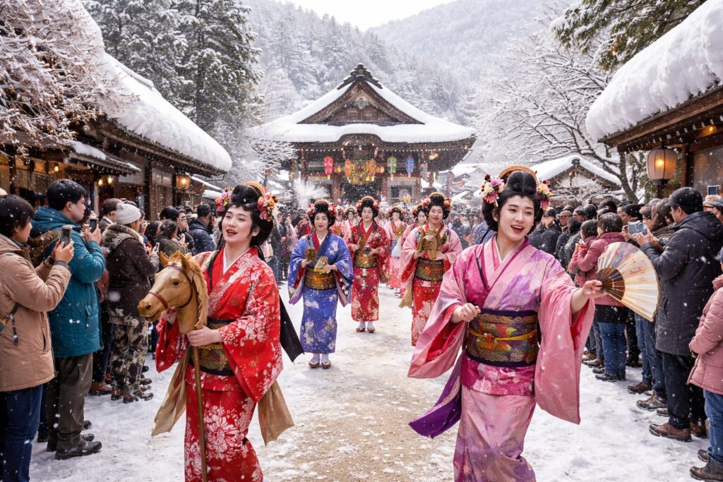 現在の画像: 春駒まつり