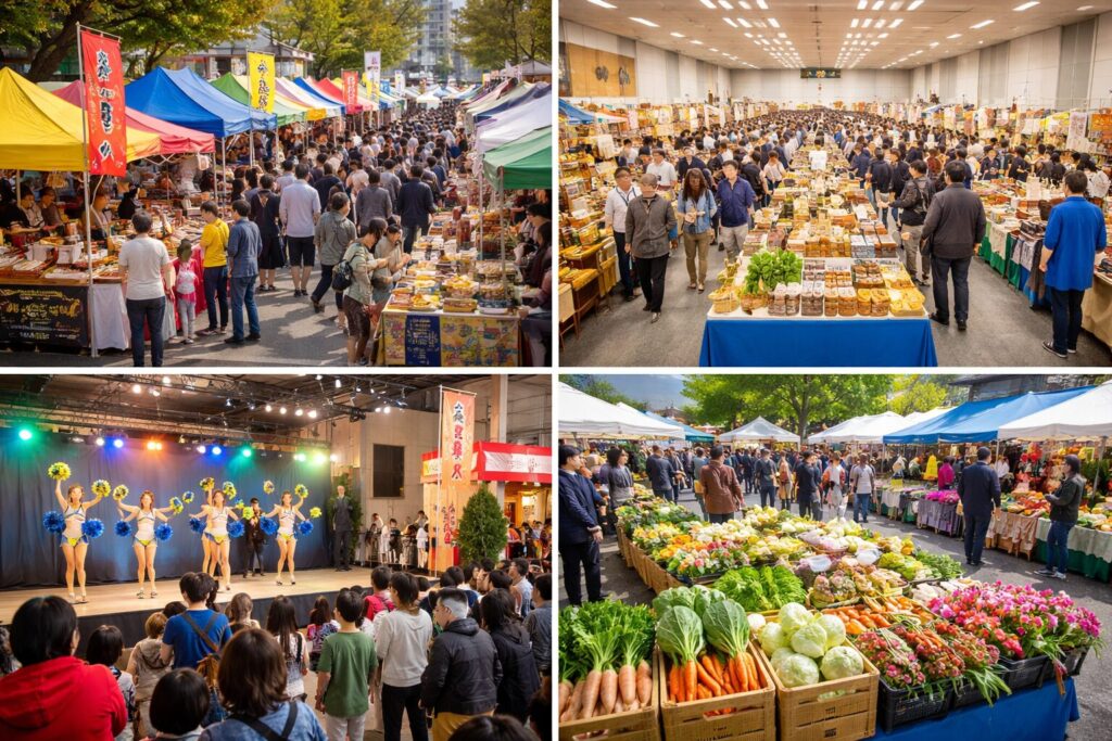 現在の画像: 桐生市物産まつり