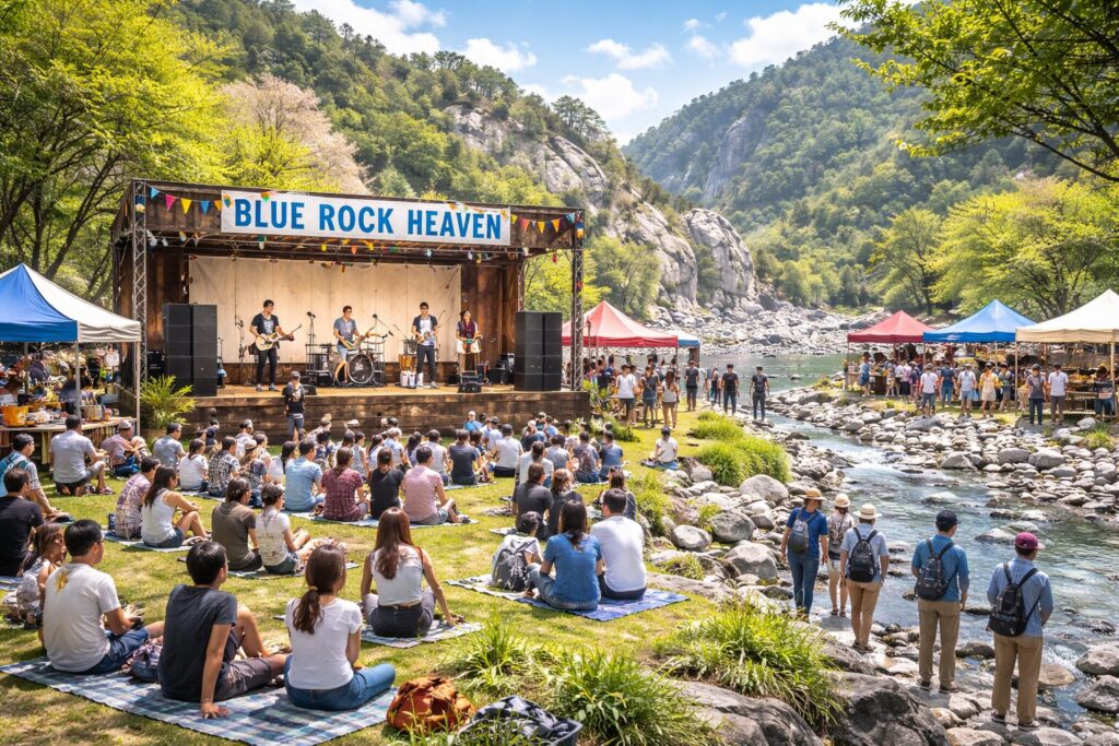 現在の画像: BLUE ROCK HEAVEN