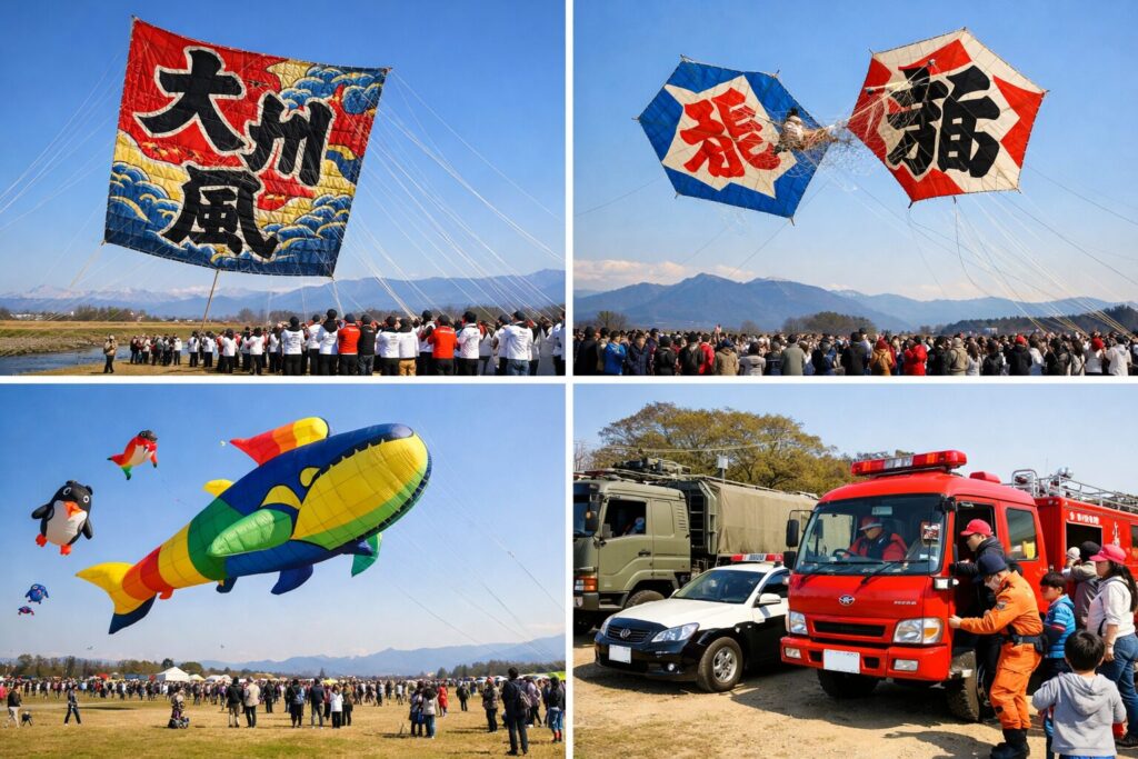 上州空っ風凧揚げ大会