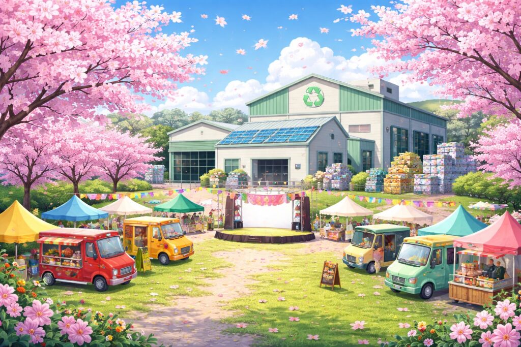 現在の画像: こまがた桜まつり