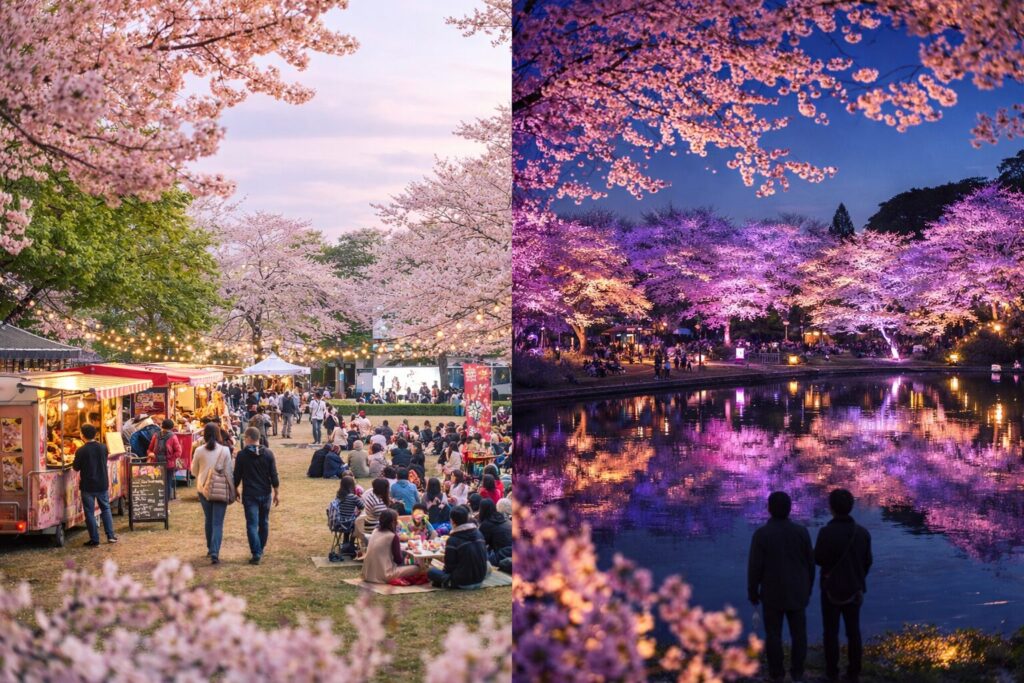 現在の画像: 楽歩堂前橋公園 桜まつり