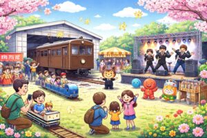 上毛電鉄春のイベント