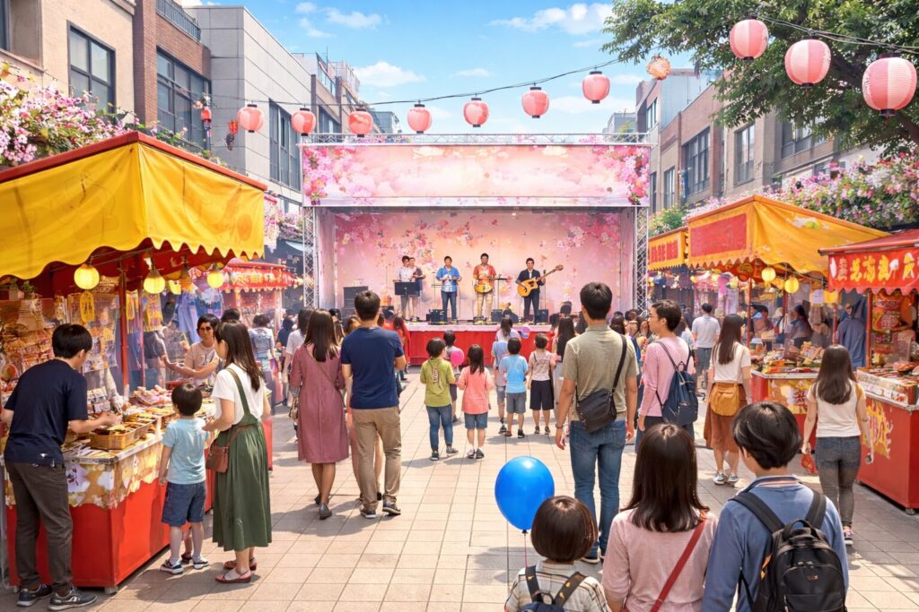 わらべフェスタ・柳波まつり