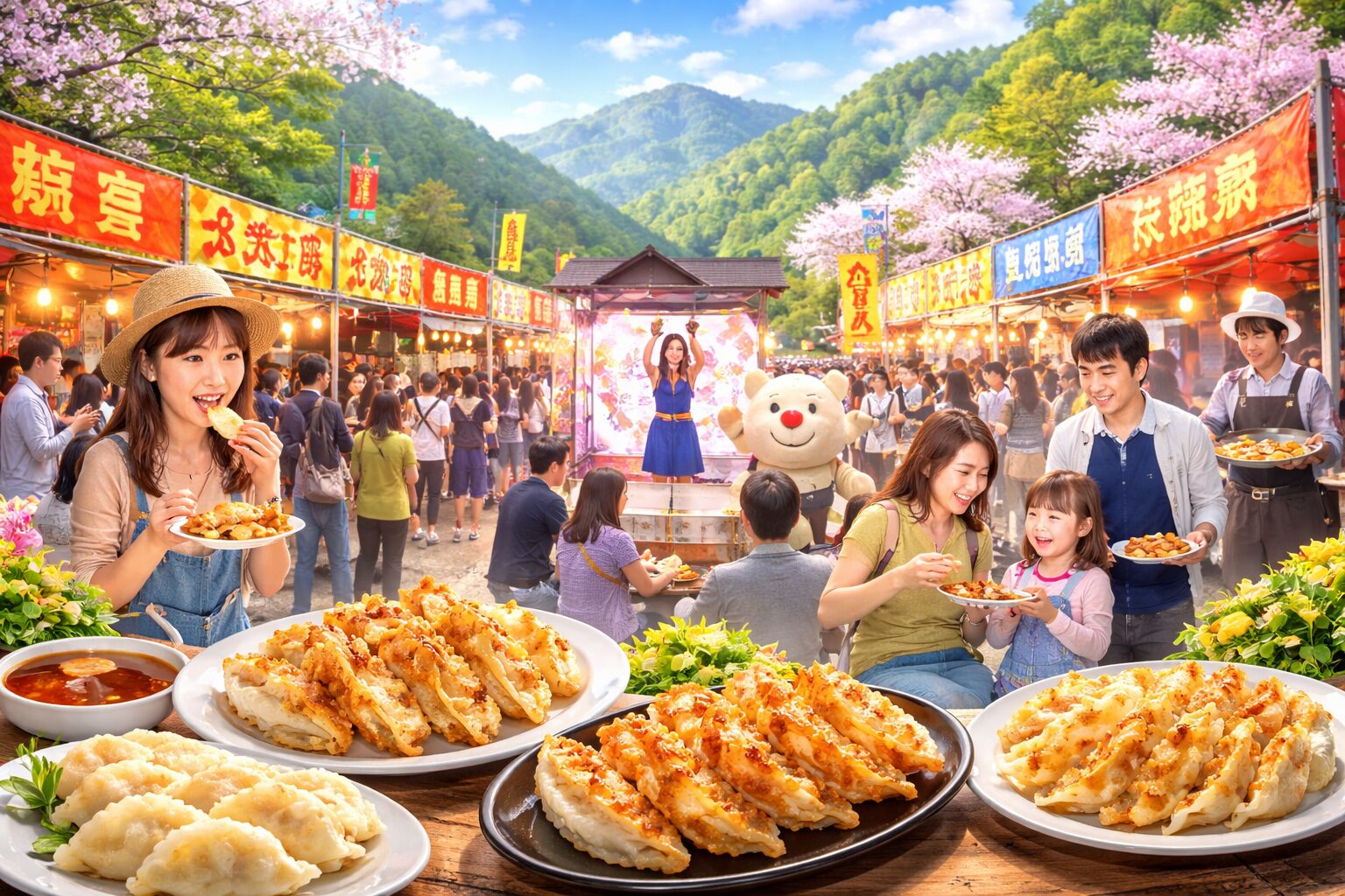 長野原町・八ッ場ふるさと館 餃子フェス