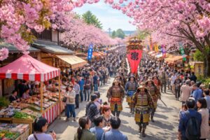 白井宿八重ざくら祭り