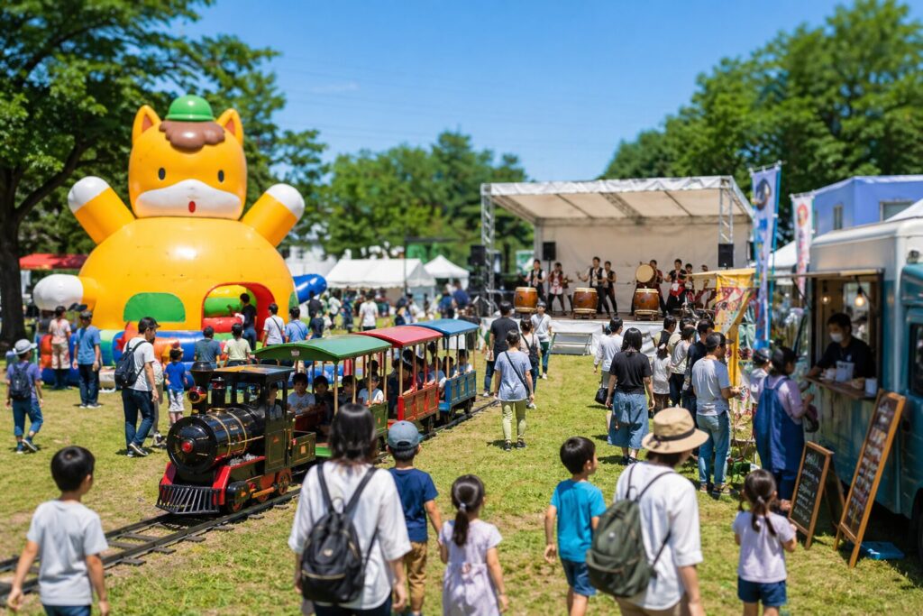 現在の画像: 連合群馬ふれあいフェスティバルin桐生