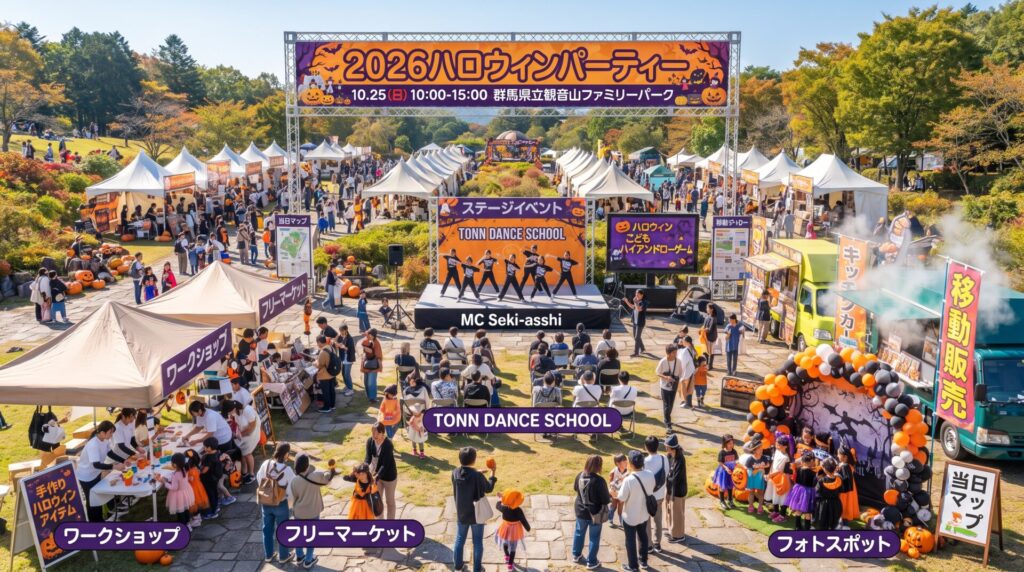 観音山ファミリーパーク ハロウィン