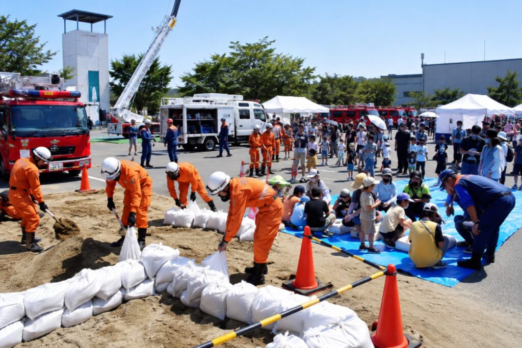 現在の画像: 太田市水防訓練・防災フェア