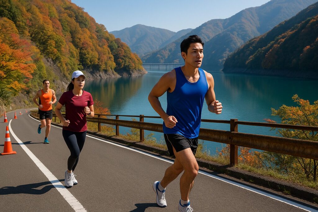 現在の画像: 草木湖マラソン大会