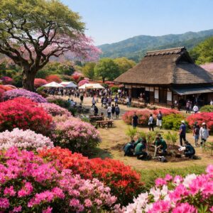 宮崎公園つつじ祭り
