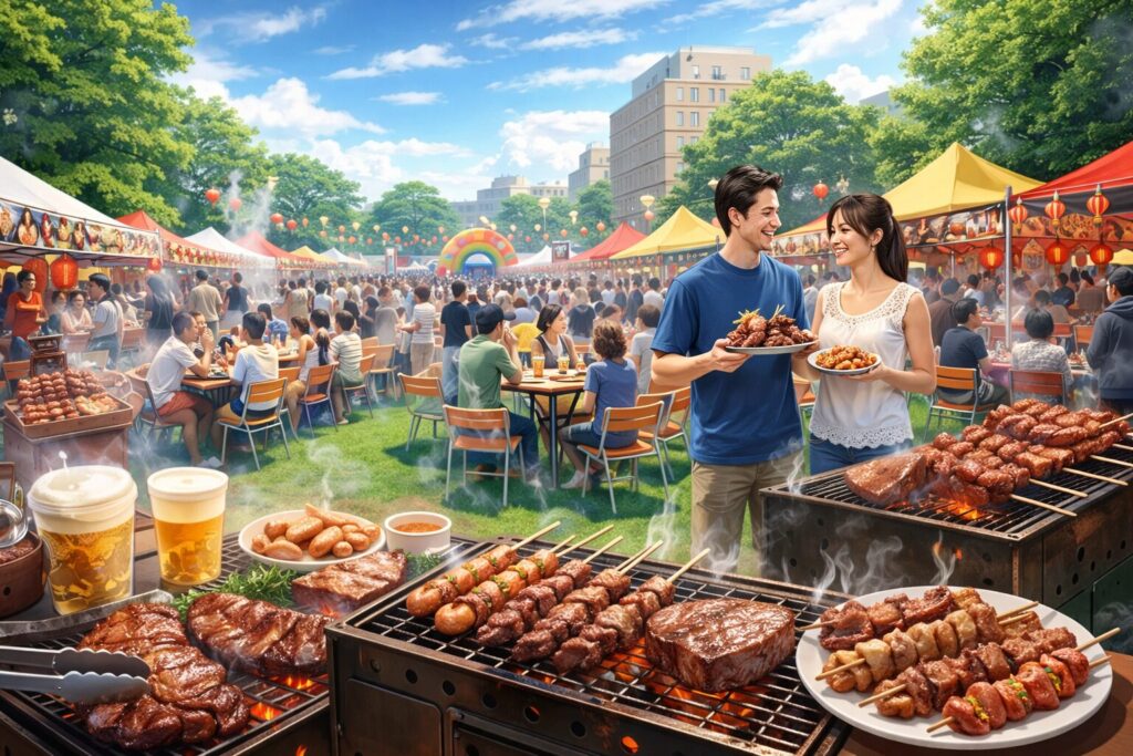 現在の画像: 群馬お肉の祭典 in TAKASAKI