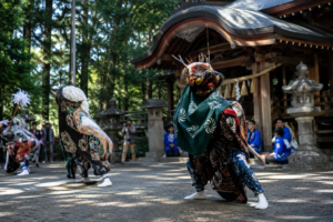 前橋市・月田近戸神社例大祭（月田のささら）
