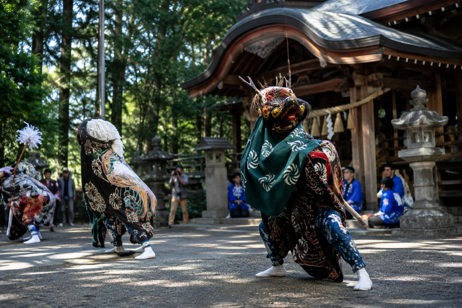 前橋市・月田近戸神社例大祭（月田のささら）