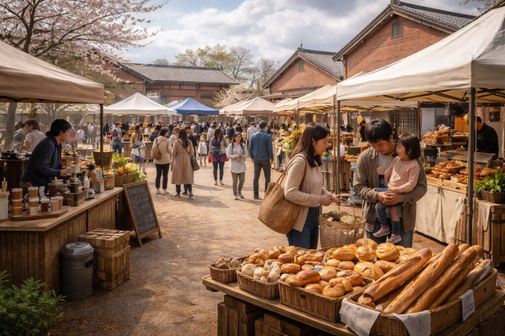 現在の画像: つきいちマルシェ