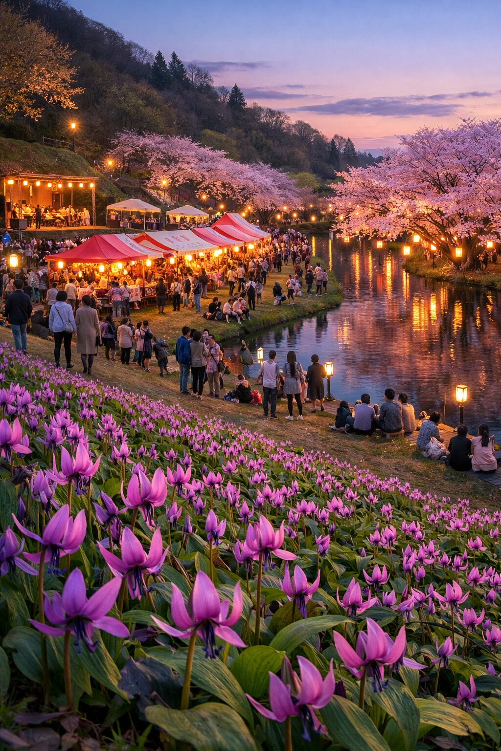 カタクリさくらまつり