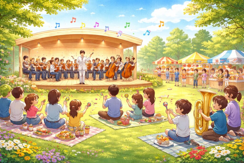 現在の画像: 森とオーケストラ