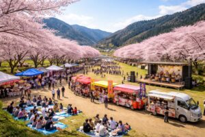 くろほね桜まつり