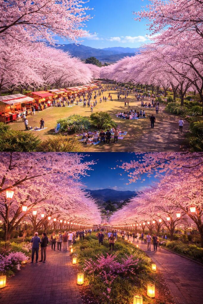 しぶかわ桜まつり＆夜桜ライトアップ