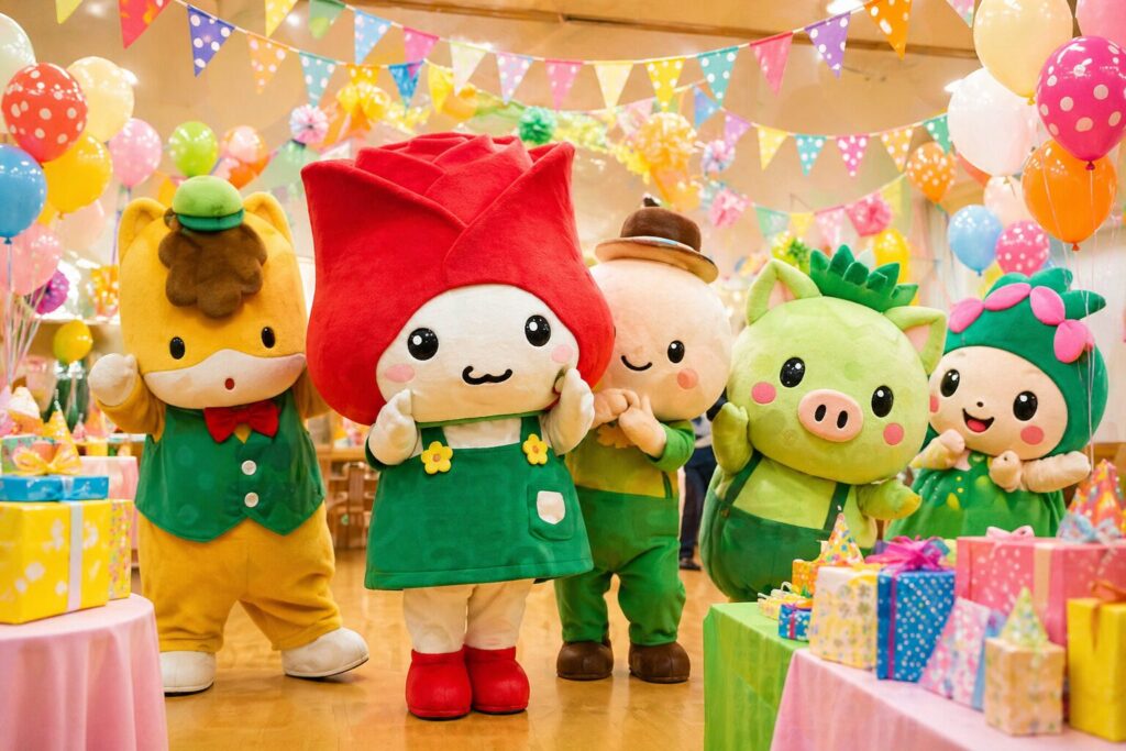現在の画像: 玉村町たまたんお誕生日会