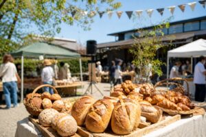 ラジオが聞こえるパンマルシェ