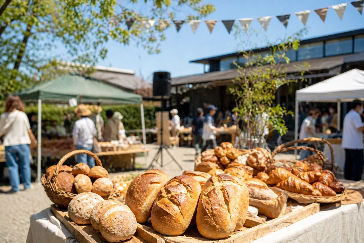 ラジオが聞こえるパンマルシェ