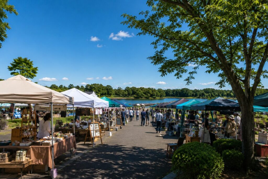 館林市・多々良マルシェ