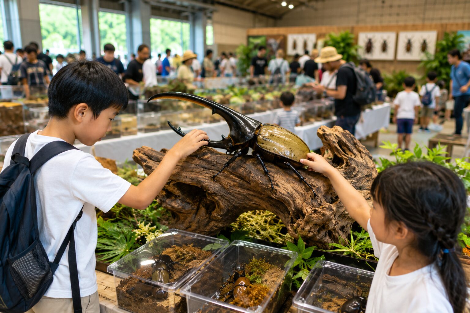 みなかみ町「世界のクワガタ・カブト大集合！」