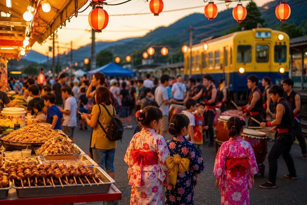 桐生市「新里駅まつり」