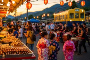 桐生市「新里駅まつり」