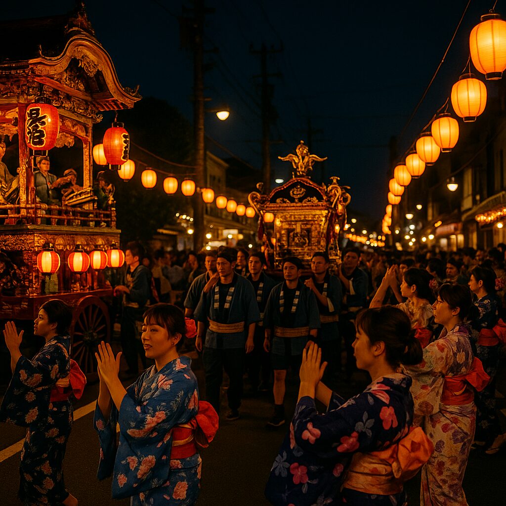 山車・神輿・盆踊り