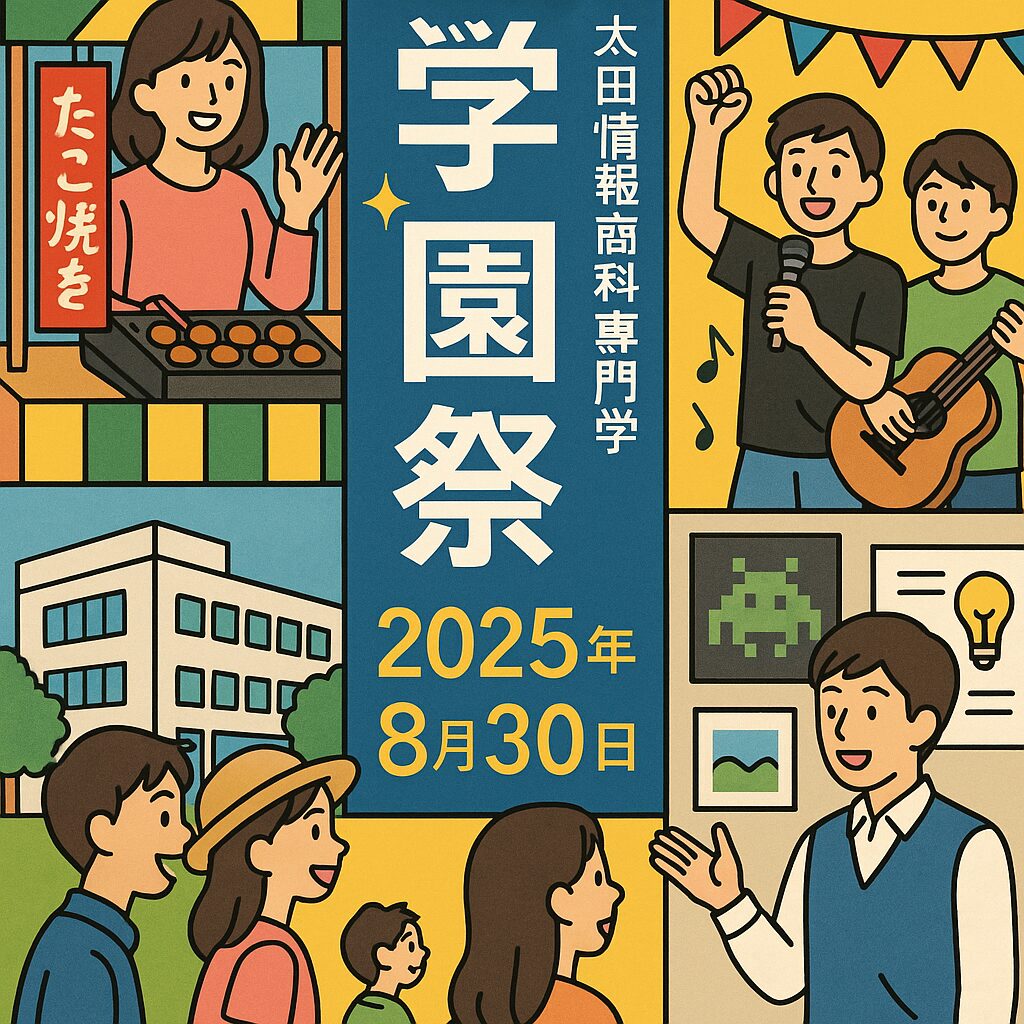 太田情報商科専門学校 学園祭