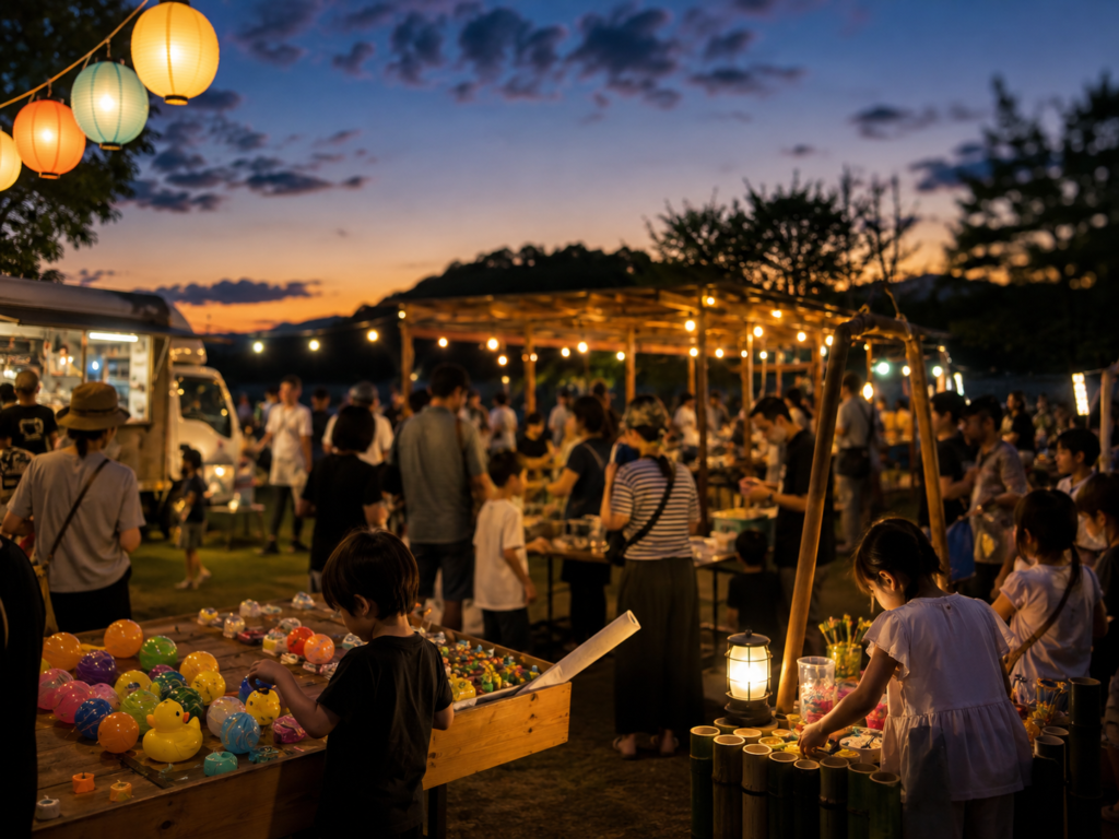 みどり市・ながめ夜市