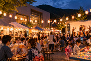 藤岡市「鬼石夜市」