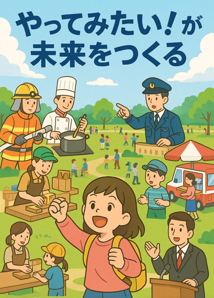 現在の画像: やってみたい！が未来をつくる