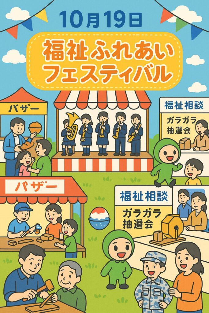 現在の画像: 福祉ふれあいフェスティバル
