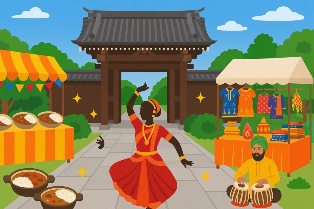 現在の画像: 千代田町インドフェスタ