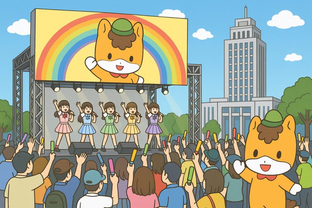 現在の画像: ぐんまちゃんアイドルフェスティバル
